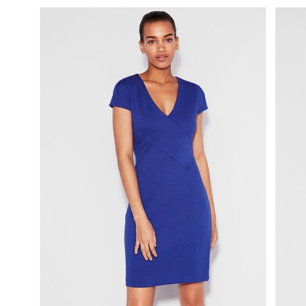 Cobalt Blue Shift Dress Size S